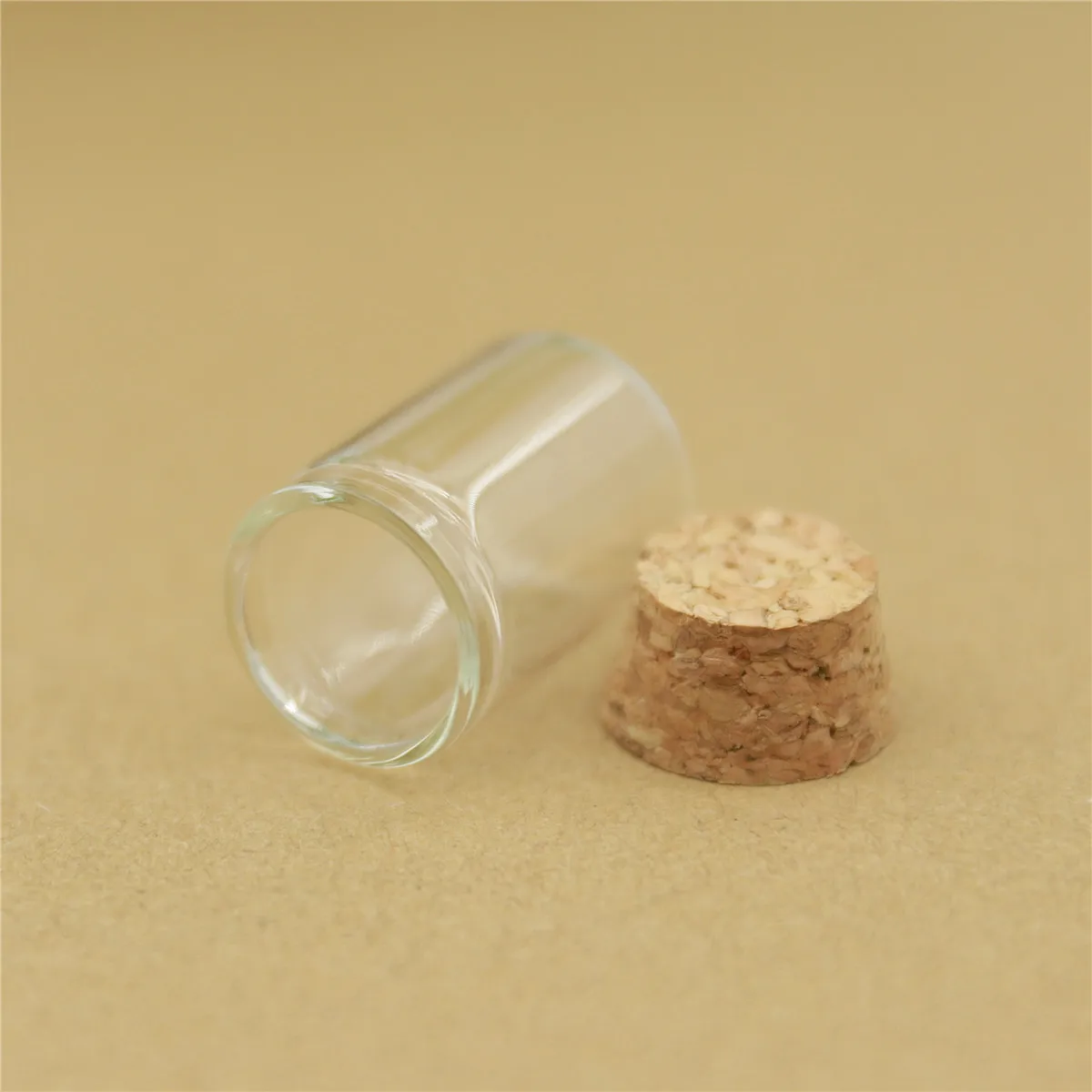 50pcs/lot 22*30mm 5ml Small Glass Vial Bottle Test Tube Cork Stopper Mini Bottle Container Jars Tiny Bottle glass
