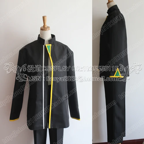 Gendo Ikari Cosplay Kostuum Top + Broek 11