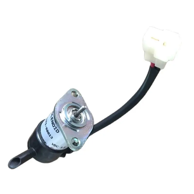 Sostituisce il solenoide di arresto del carburante DC12V per Kubota BX2200D F2400 FZ2100 ZD28F 16271-60013 16271-60010