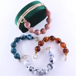 2020 new design 30mm chunky acrylic beads handle for bag diy accessories