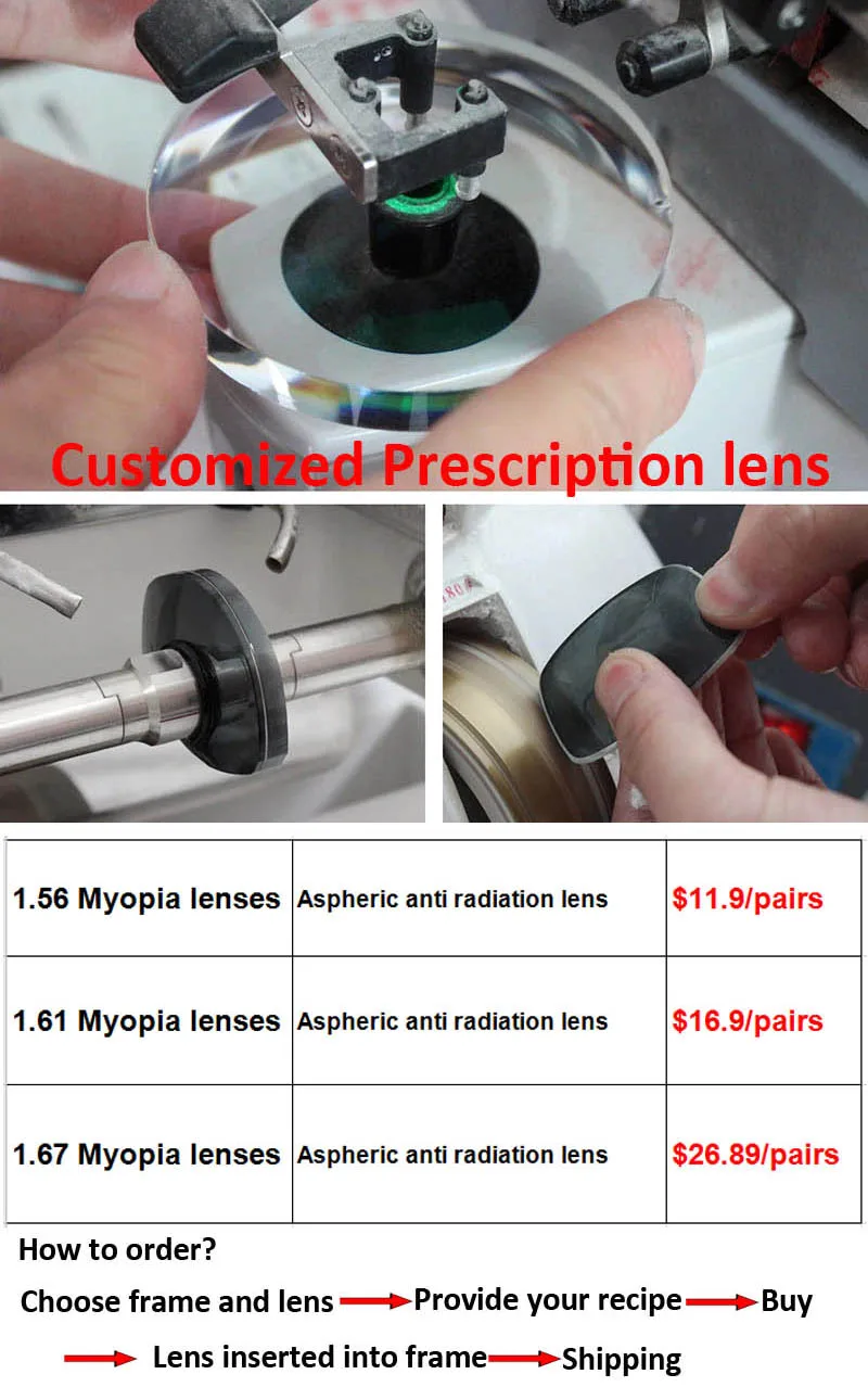 Fashion Optical Spectacle Frame Men Women With 5 Clip On Sunglasses Polarized Magnetic Glasses For Male Myopia Eyeglasses RS159