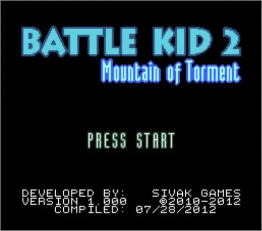 Battle Kid 2 Game Cartridge for NES/FC Console