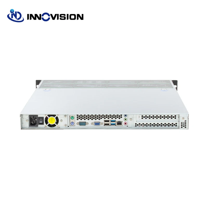 Imagem -06 - Hotswap Rackmount Server Suporte a Discos Rígidos Sas Sata Nvr Nas Armazenamento de Data Bays 1u Profundidade de 650 mm Novo