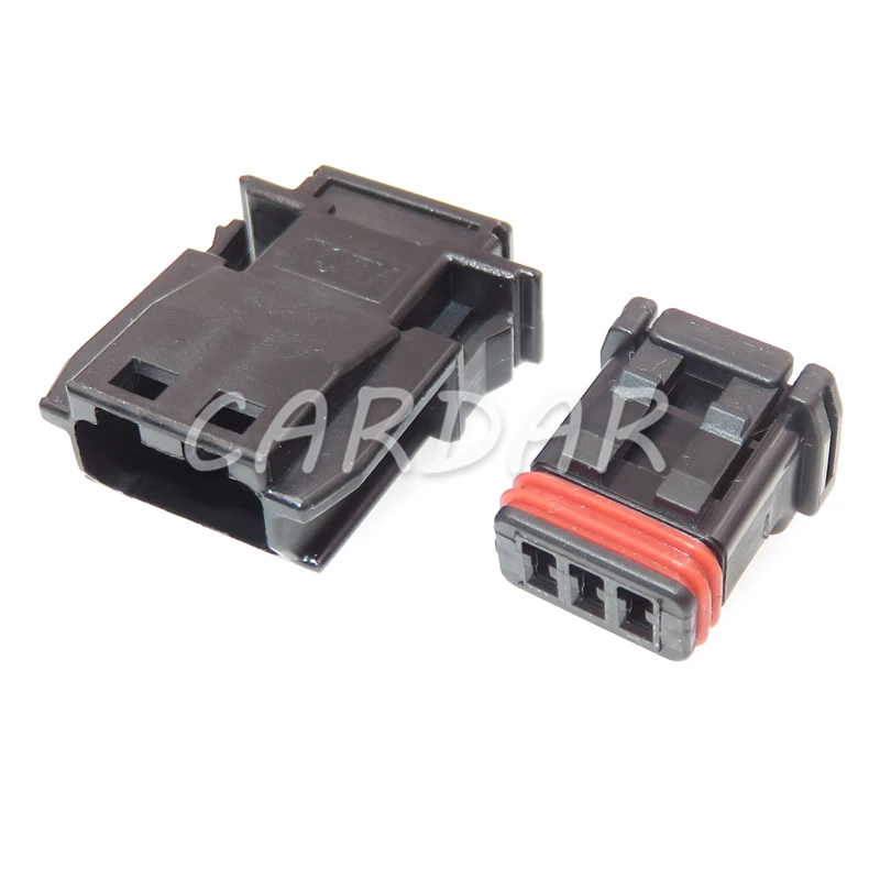 1 Set 3 Pin MX19003P51 MX19003S51 Car Waterproof Female Socket and Male Plug AC Assembly Auto Rearview Mirror Wiring Connector