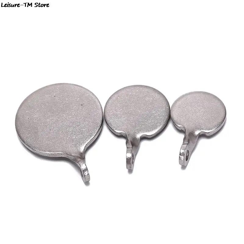 6 قطعة الفولاذ المقاوم للصدأ الهدف بولسي مركز صندوق الهدف سماكة صندوق ل بنادق التصويب مقلاع صيد