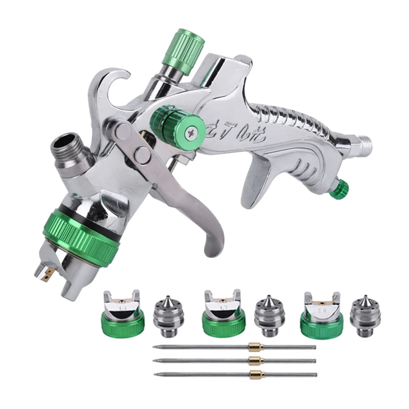 

G2008 Professional HVLP Spay Gun 1.4/1.7/2.0mm Nozzle Gravity Airbrush Paint Spray Gun For Painting Aerograph Car Pneumatic Tool