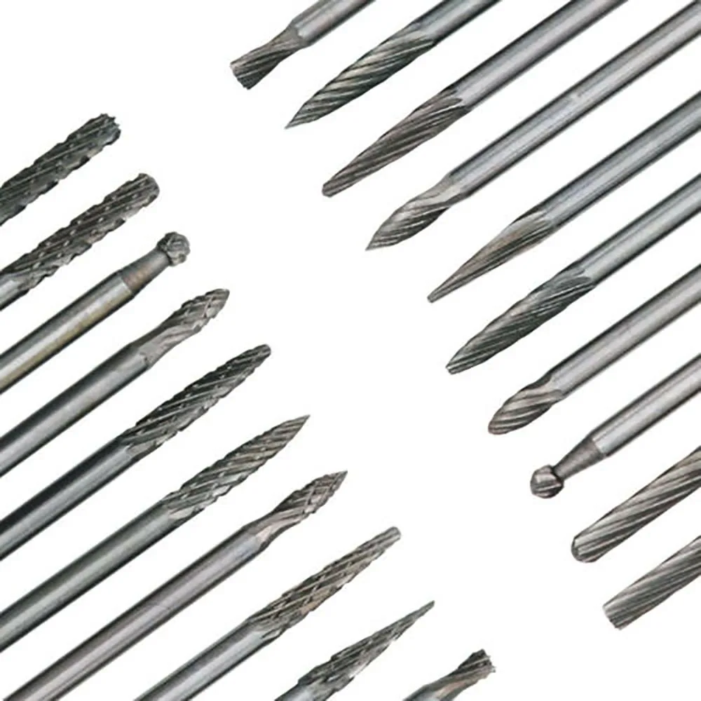 1/8 ''ทังสเตนสตีลคาร์ไบด์โรตารี่เจาะ Bit สำหรับ Dremel Die Grinder