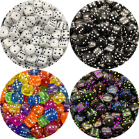 30pcs 8mm Dice Beads Square Shape Acrylic Spacer Beads For Jewelry Making DIY Charms Bracelet Necklace Accessories