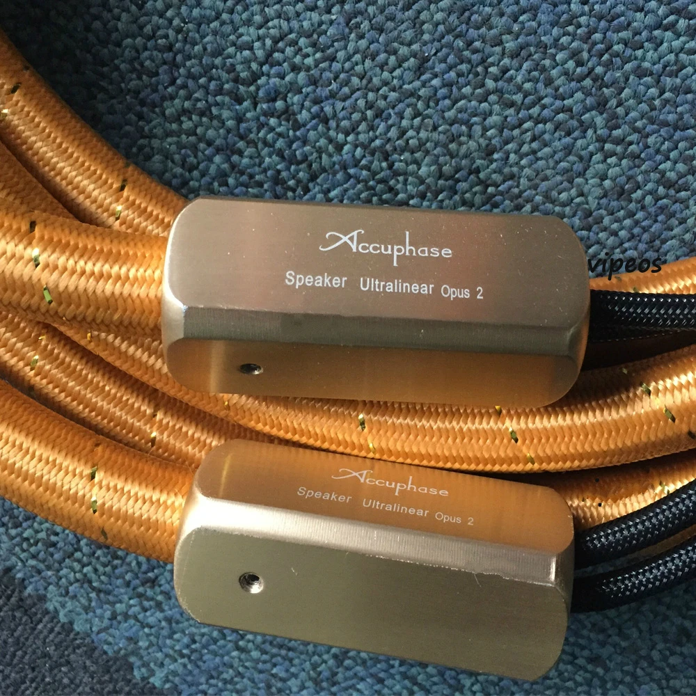 HIFI Accuphase OPUS 2 audio speaker cable with banana plug 2.5M