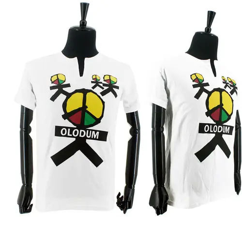 Imagen 2 del producto Camiseta de algodón con estampado de Michael Jackson Freedom, camisa Retro antiguerra de Brasil MJ raro, OLODUM, 100%