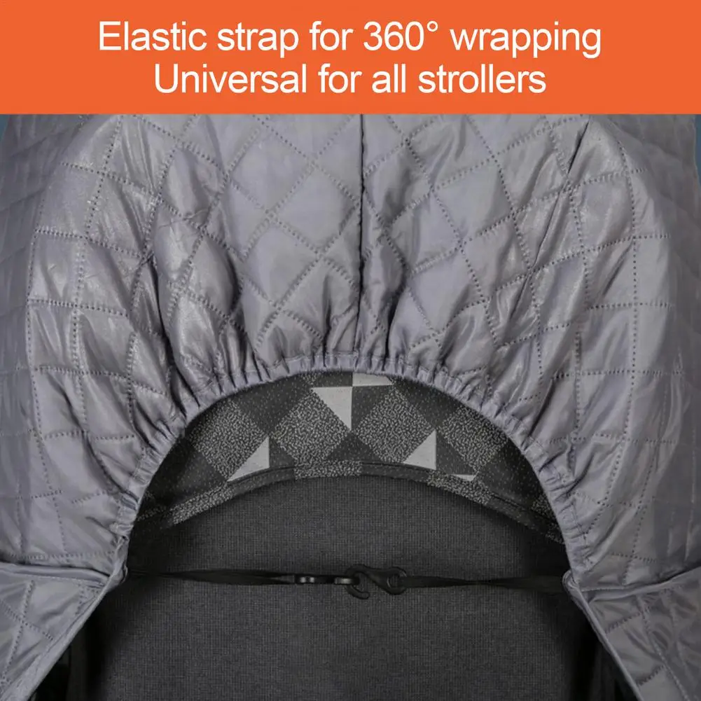 Outdoor Stroller Windproof Rain Cover Universal Stroller Cover Keep Warm In Winter Baby Child Umbrella Car Wind And Cold Cover