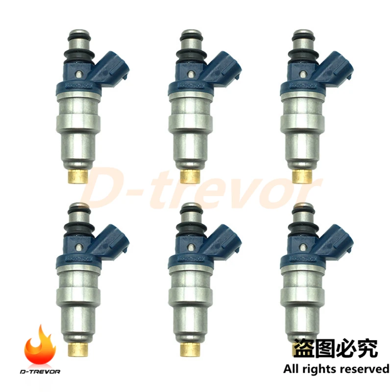 

Set of 6 OEM Fuel injectors 23250-75040 23209-75040 For 1995-2000 Toyota Tacoma 2RZFE 2.4L-4L 4 Runner