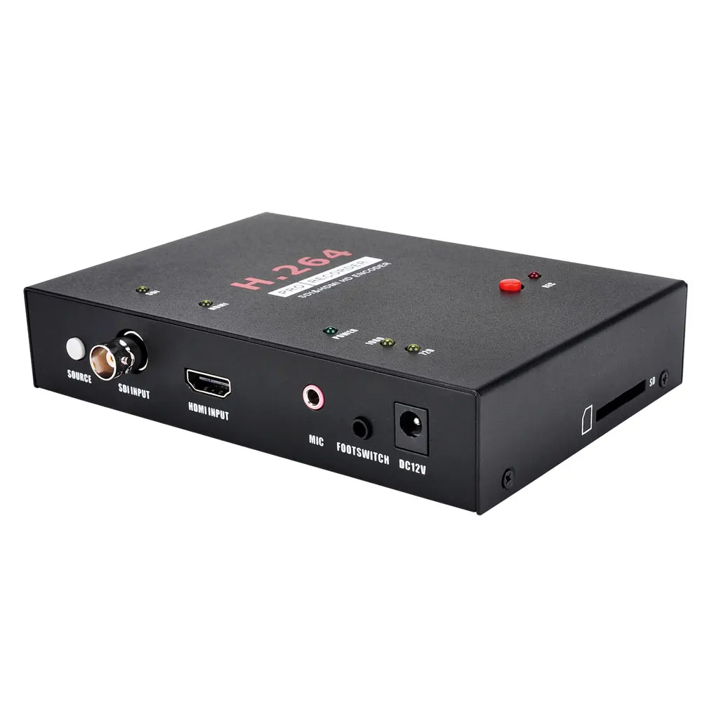 SDI HDMI video audio capture recorder. capture SDI HDMI to USB host or SD card directly or connect PC  capture with OBS