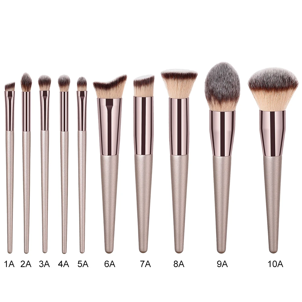 1pcs Wooden Foundation Cosmetic Eyebrow Eyeshadow Brush Profissional Eye Shadow Makeup Brushes Tools