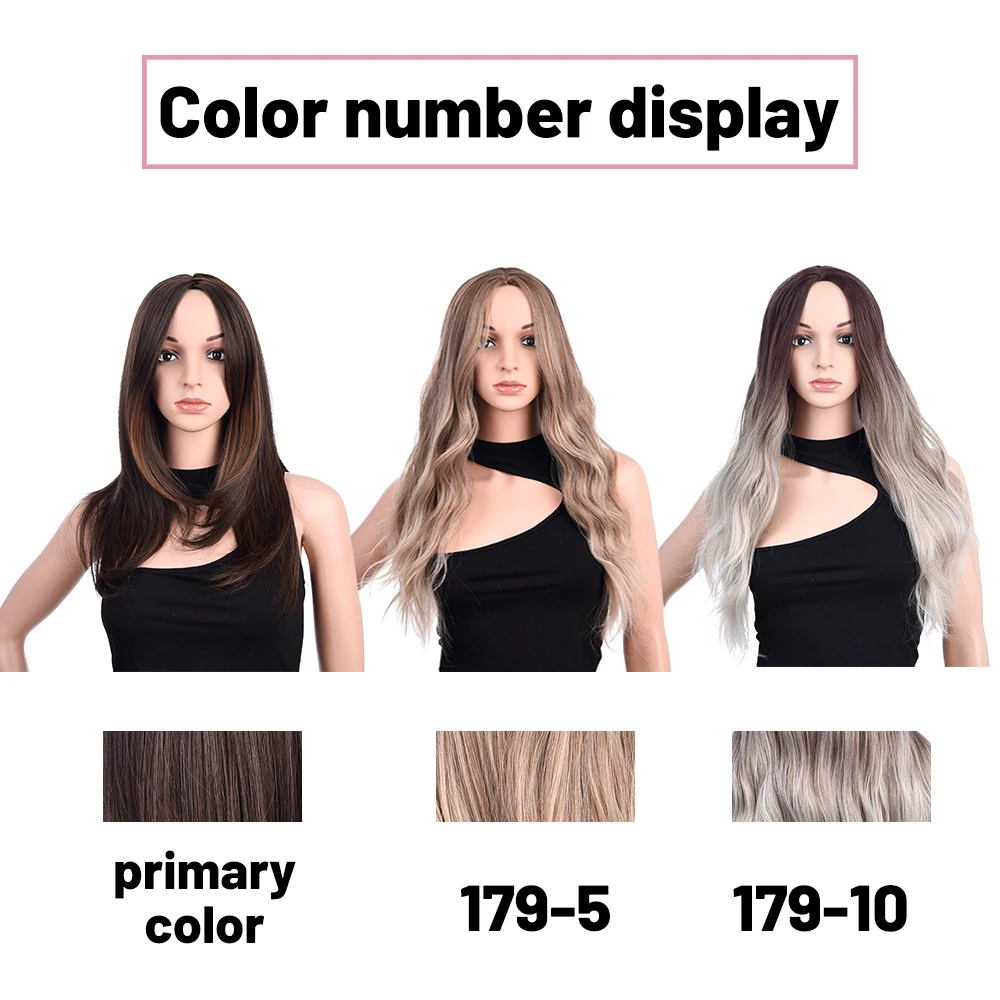 DinDong Body Wave Haircut Wigs Heat Resistant Synthetic Ombre Ash Blonde Color Machine Made Wig For Black Women Daily Use