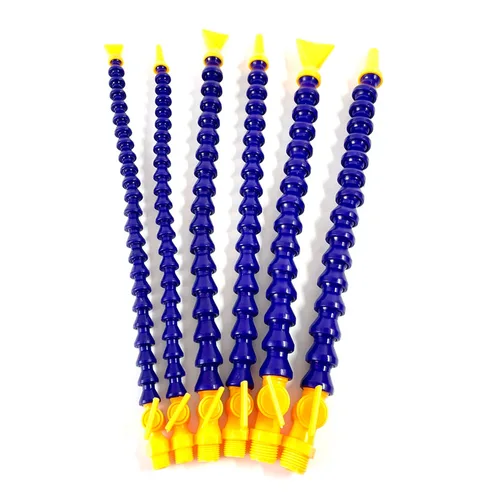 Imagen 2 del producto Tubo neumático 1/4 ""3/8"" 1/2 ""BPS rosca macho manguera de tubo de refrigerante de aceite de agua Flexible de plástico para máquina CNC de torno