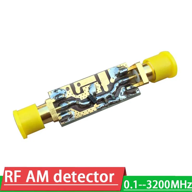 RF AM Detector 0.1M-3200MHz 2.4G 20db Diode Demodulator Amplitude Modulation Envelope detector for Ham Radio Amplifier