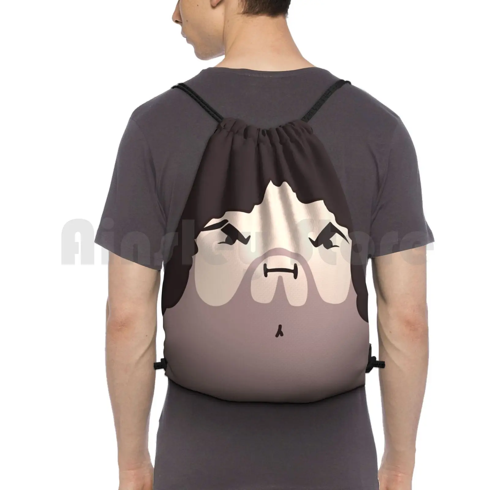 Not So Grump Backpack Drawstring Bags Gym Bag Waterproof Game Grumps Game Grumps Arin Arin Hanson Dan Dan Avidan Video