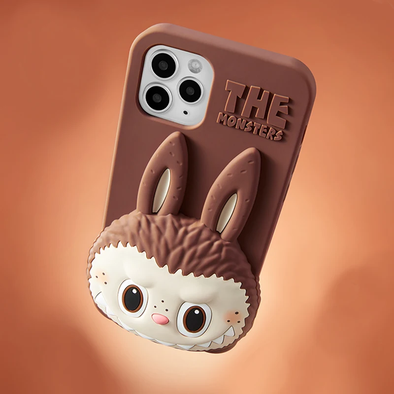 POP MART LABUBU Ốp Lưng Điện Thoại iPhone 13/IPhone13 Pro/IPhone13 Pro Max Miễn Phí Vận Chuyển