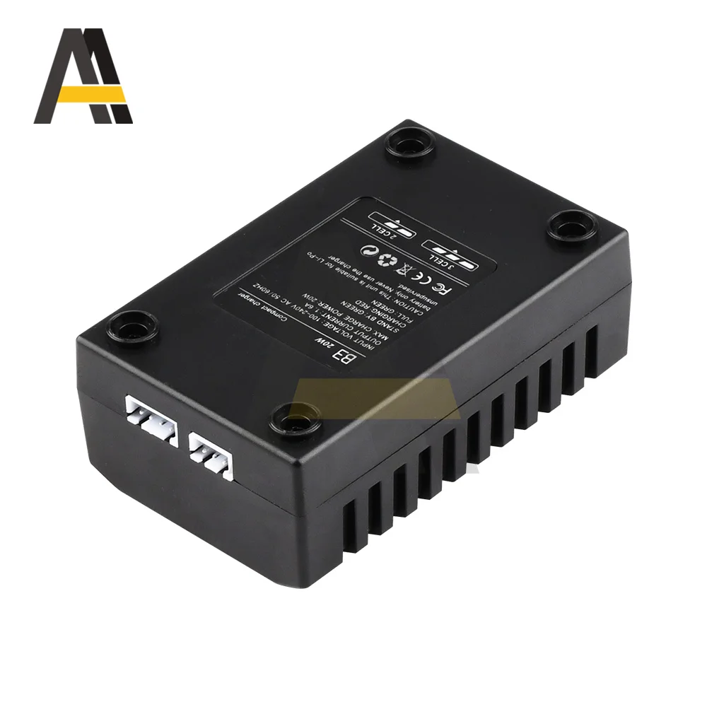 เครื่องชาร์จแบตเตอรี่บาลานซ์2S 3S AC110-240V ไลโปบาลานซ์20W imaxrc IMAX B3 Pro ขนาดกะทัดรัดสำหรับเฮลิคอปเตอร์ RC เฮลิคอปเตอร์ปลั๊ก EU