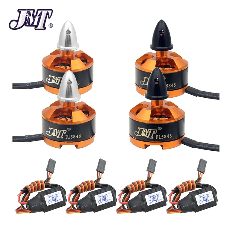 

JMT 1806 2400KV Motor with BLHeli 12A ESC Combo for Quadcopter RC Racer FPV Racing Drone Motor ESC