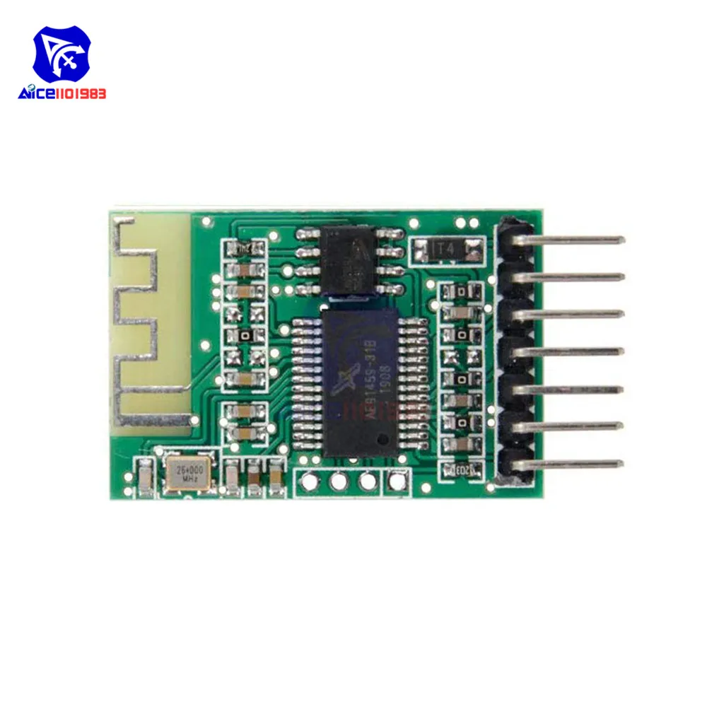 diymore Bluetooth 4.2 Receiver Audio Stereo Module 3.7V/5V Mono 7PIN Output Speaker Amplifier Board with Capacitor Resistor