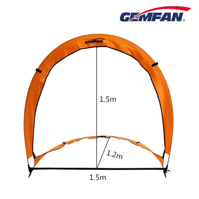 Gemfan pali pieghevoli in fibra di vetro airgate a doppio scopo for per RC FPV Racing Freestyle Tinywhoop Cinewhoop Drones