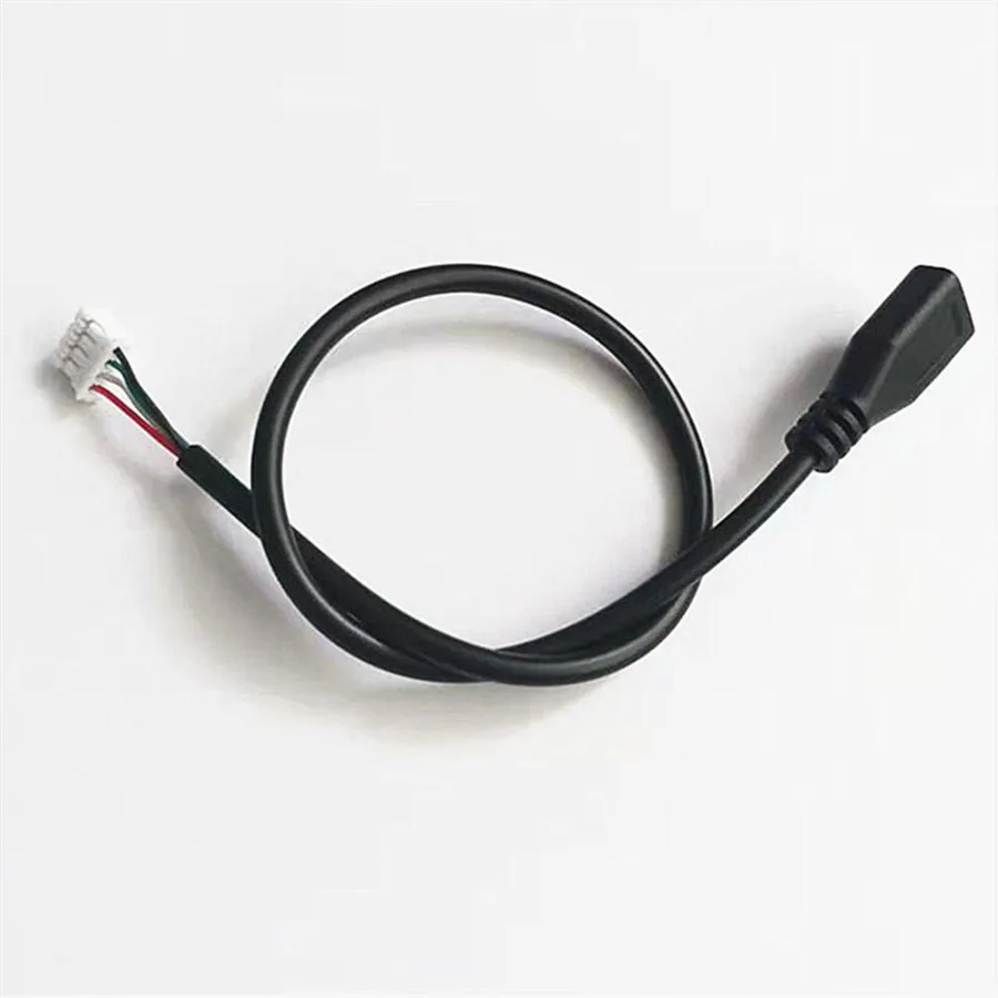 1pcs MICRO USB Female jack to PH2.0 4P Terminal Line Welding-free Connector Data Wire  Android Extension cable 30cm