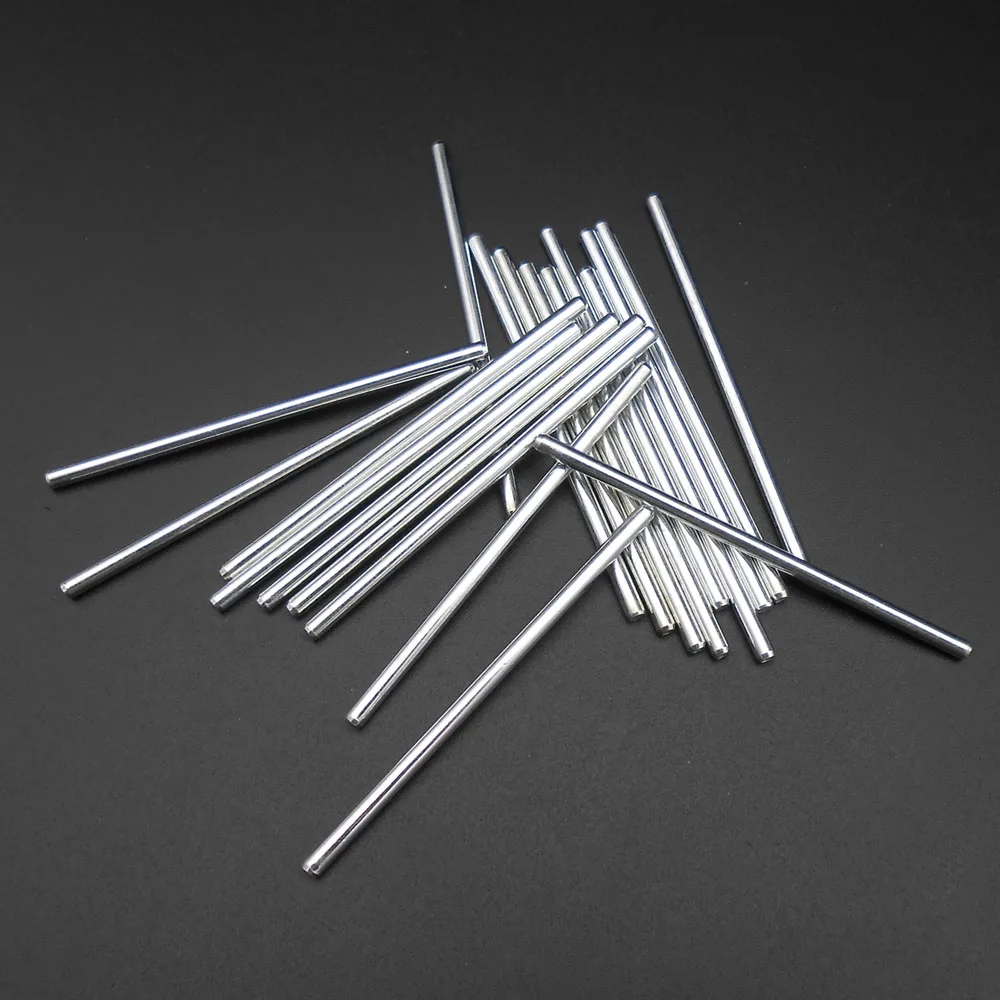 

20Pcs X Dia.2.5MM 60mm Φ2.5 Iron Shaft Toy Car Gear Wheel Axle Optical Axis DIY Accessories Galvanized 60 MM 6CM 2.5X60MM New HQ