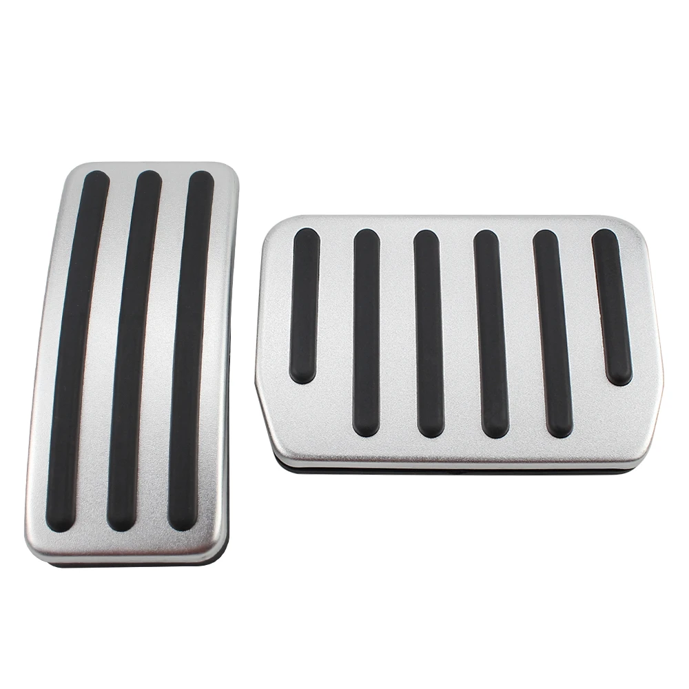 Car Foot Pedal For Tesla Model 3 No Drilling Non-Slip Performance Aluminium alloy Accelerator Foot Rest Modified Pedal Pads