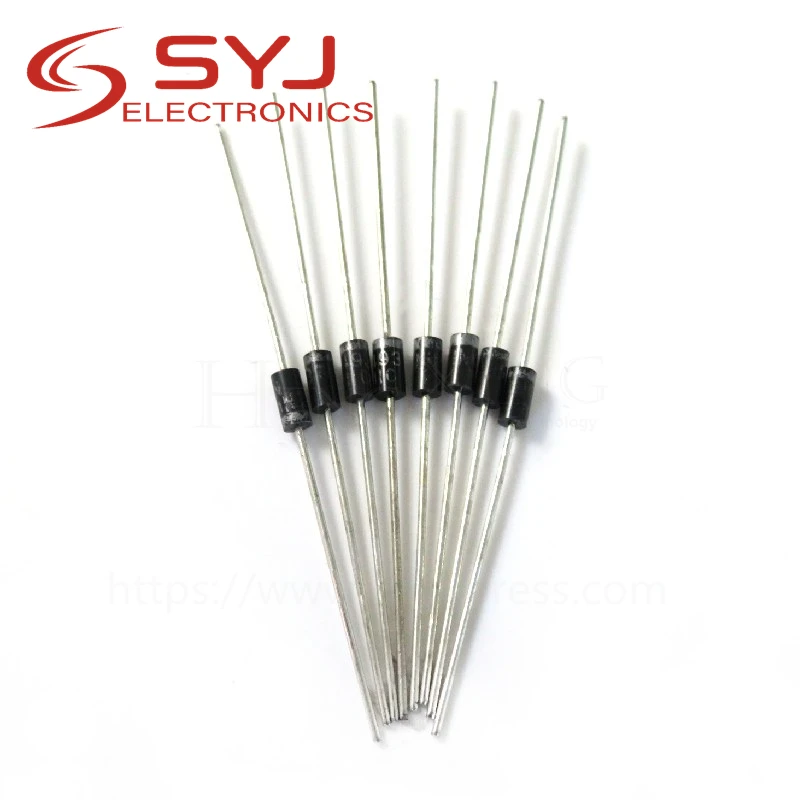 50PCS 1N5817 1N5819 1N5399 1N4937 1N4004 Schottky Rectifier Diode 1N4001 1N4007 UF4007 HER107 FR207 FR157 FR107 RL207 DO-41