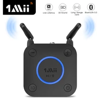 1Mii-B06Pro, receptor de Audio con Bluetooth 5,0, aptX LL, música 3D Coaxial/óptico/2RCA/3,5mm, Aux, adaptador Bluetooth para auriculares de coche y TV
