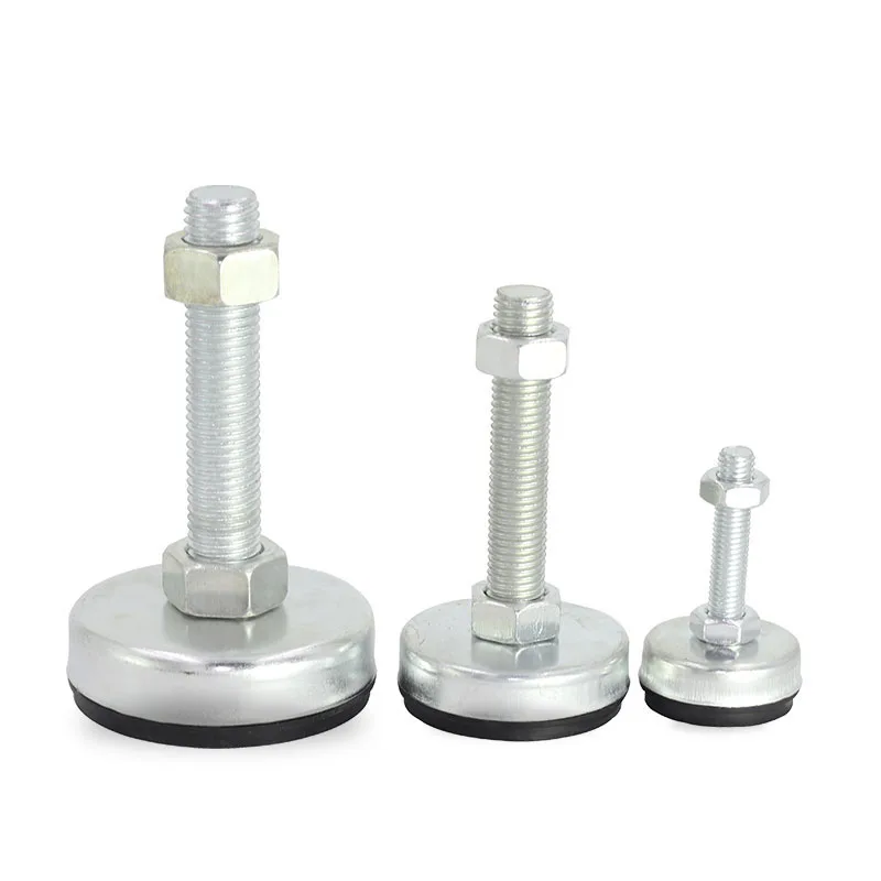 4PCS Furniture Support Legs Adjustable Leveling Cabinet Feet Non-skid Base Foot Cups Fixed Rubber Foot Furniture Hardware Parts