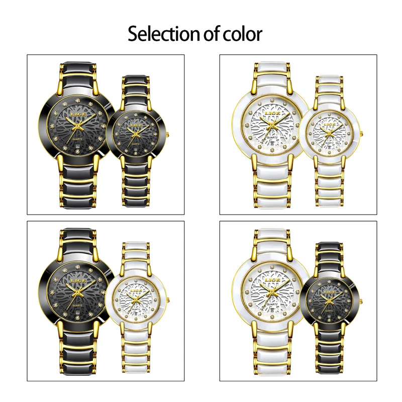 Reloj de pulsera con movimiento de cuarzo para hombre y mujer, cronógrafo de lujo, regalo informal, a la moda