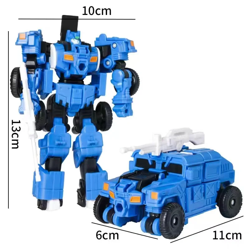 Hot!5in1 MiniForce X Transformation Toys Semey Air Force Secret Commando Robots Action Figures Toy For Kids Christmas Gift