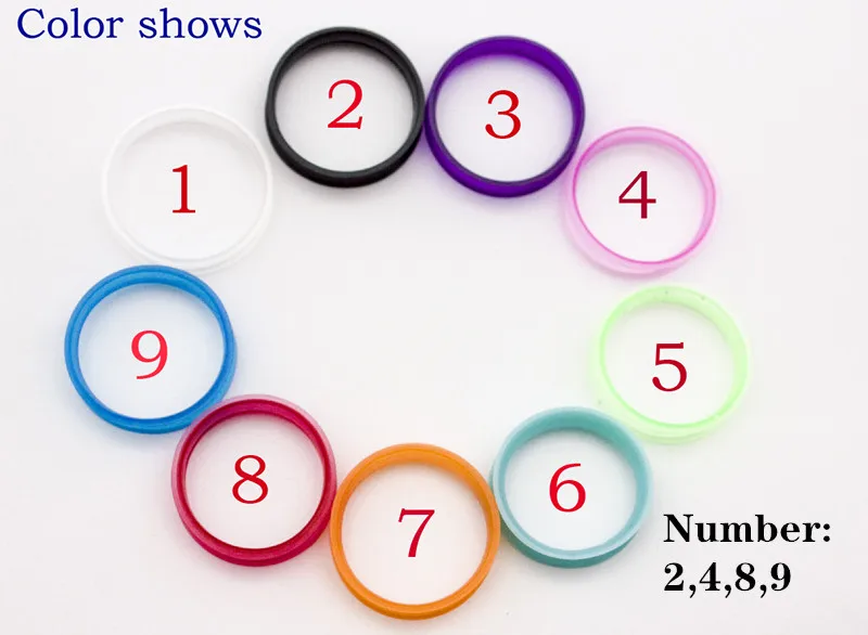 

Barber Use Scissors Finger Rings Inserts Haircutting Styling Scissor Accessories Salon Scissor Tools Parts 3sizes 192pcs/box