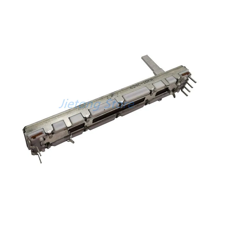 Potentiomètre à glissière pour centre commercial, poussoir de volume RS6011, poignée de fader, longueur 15mm, unité unique 10KA, 75mm, 1 pièce