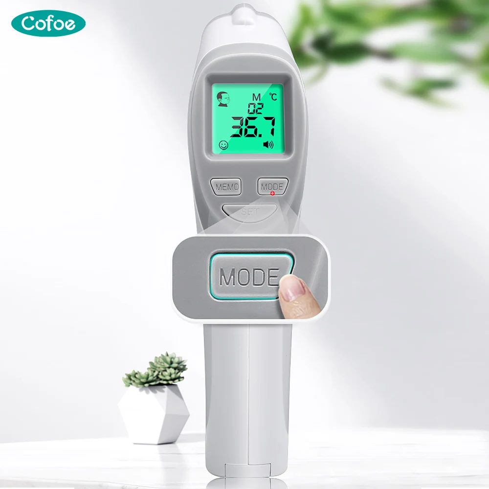 Cofoe Digital Infrared Thermometer Medical No-Contact Body Temperature Measurement Fever Measure Tool for Baby Adults