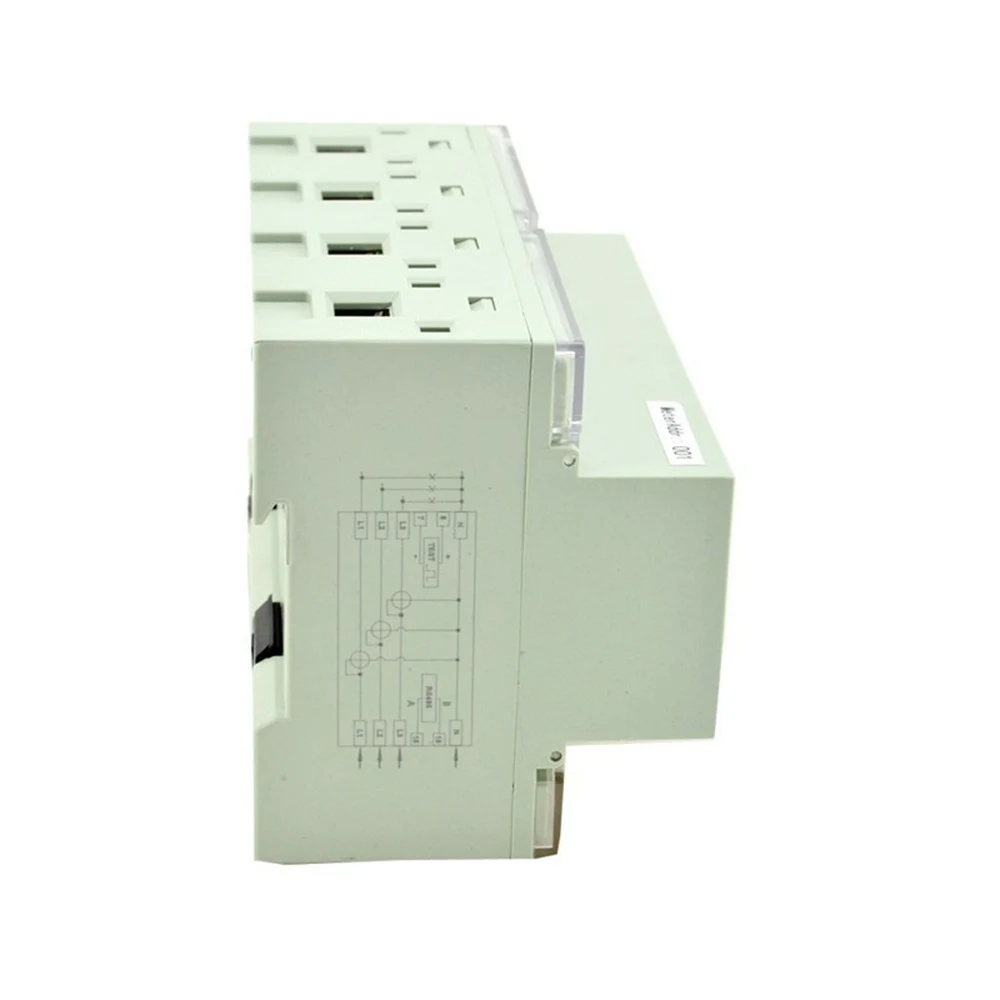 Din RailสามเฟสพลังงานแบบพกพาDigital LCD Modbus RTU 20(120) 230/400V
