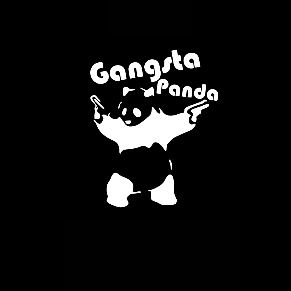 SZWL Cute Panda Car Stickers Waterproof Cover Scratch Decal for Truck Window Bumper Auto Suv Door Laptop Kayak Vinyl,12cm*13cm