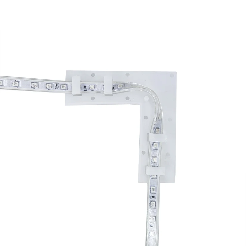 

L type connection Light Strip Light Strip Right Angle Connector For RGB 5730 3528 2835 3014 5050 Led Strip Light L Shape