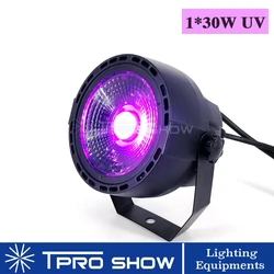 UV COB LED Party Light 30W Mini LED Par Light Dmx512 Sound Control Spot Light UV Black Light Lamp For Home Party Dj Stage Show
