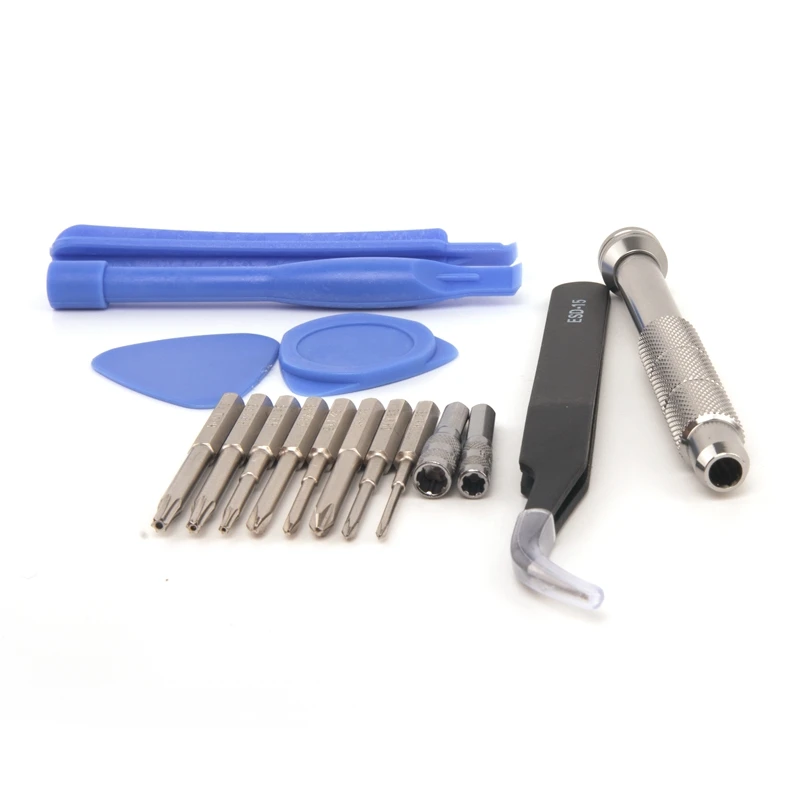 Set Alat Perbaikan Set Obeng Presisi 10 Bit untuk Xbox One Xbox 360 PS3 PS4 Kit Alat Perbaikan Laptop Sakelar Nintendo