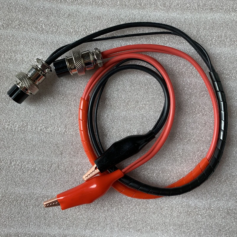 

EBC-A20 battery tester alligator clip test line 3 core aviation head