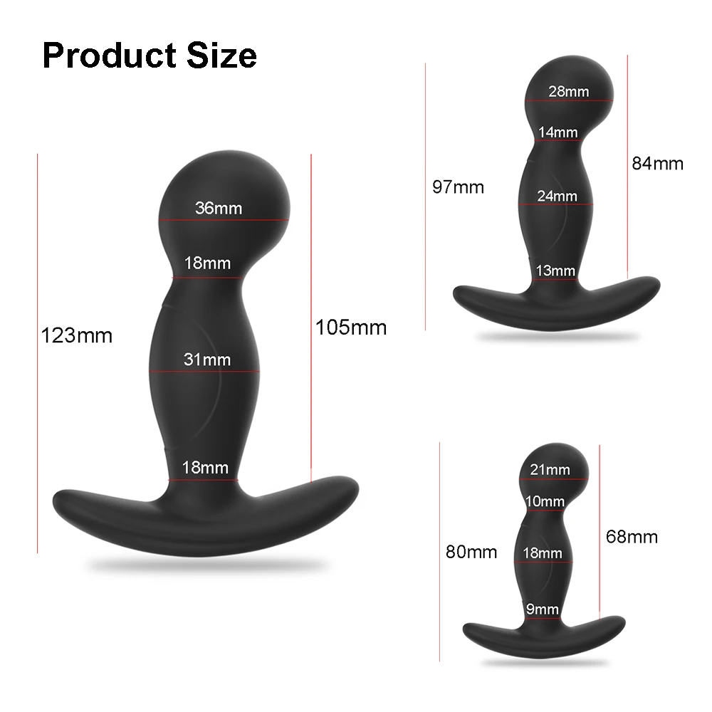 Combination Sex Toy Silicone Prostate Massager Anal Plug with G Spot Bullet Vibrator Butt Plug Adult Toys for Woman Man Gay