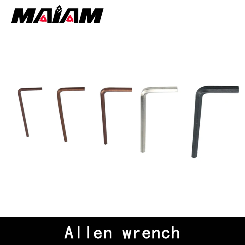 high quality Durable End Hex Wrench Allen Key Hand Tools Metric Allen Nickel Plating 2mm-6mm Hexagon Keys L2 L2.5 L3 L4 L5 L6