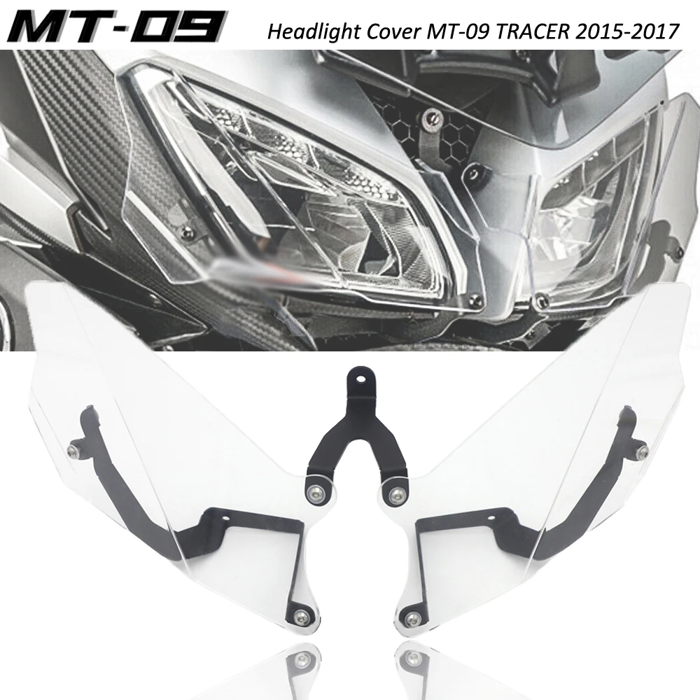 Motorcycle Accessories Grille Headlight Protector Guard Lense Cover For YAMAHA MT-09 TRACER 2015 2016 2017 MT09 MT 09 Tracer