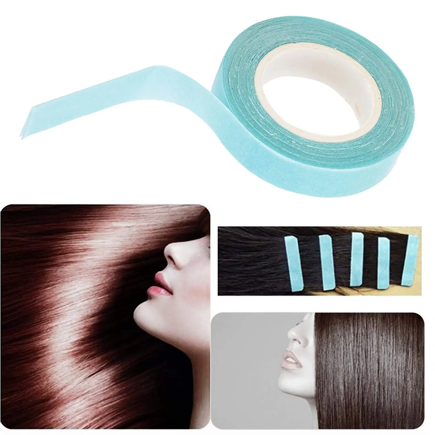 3yards Lace Front Support Tape Waterproof Double Side Adhesive Tape for Toupee Lace Wig Hairpieces Wig Tape for Women Men