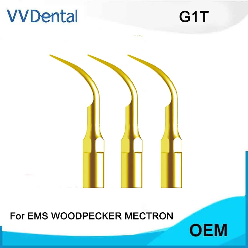 VVDental G1T Ultrasonic Dental Scalers Scaling Tips For MECTRON EMS WOODPECKER-UDS Handpiece Dental Tools