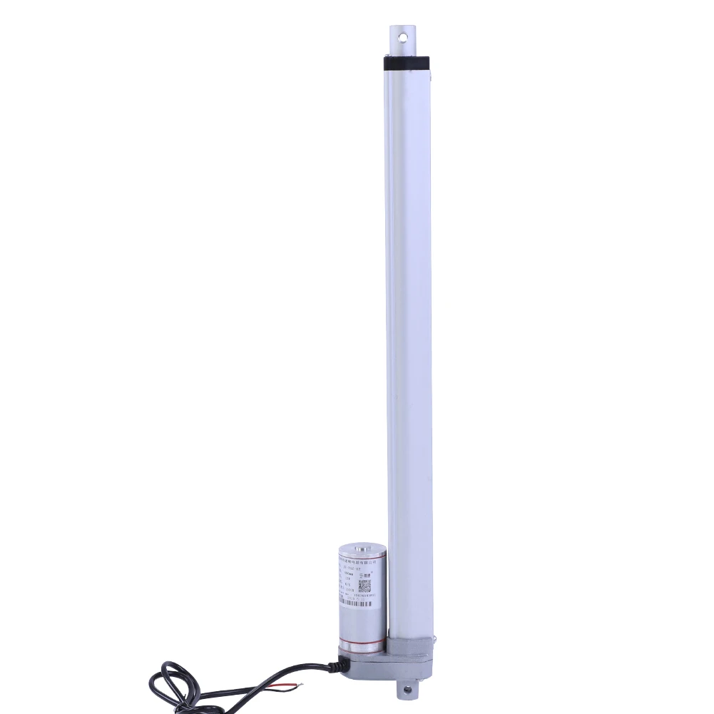 1500N Electric Linear Actuator 12V DC Motor Linear Motion Controller with Limit Switch JS-TGZ-U2 400mm Electric Motor Bracket